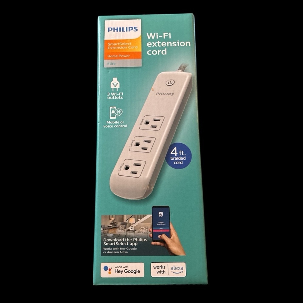 Philips SmartSelect Wi-Fi Power Strip - White